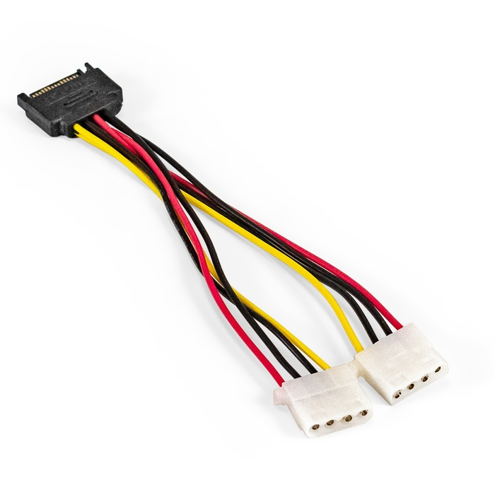   SATA (15pin M-2xMolex F)