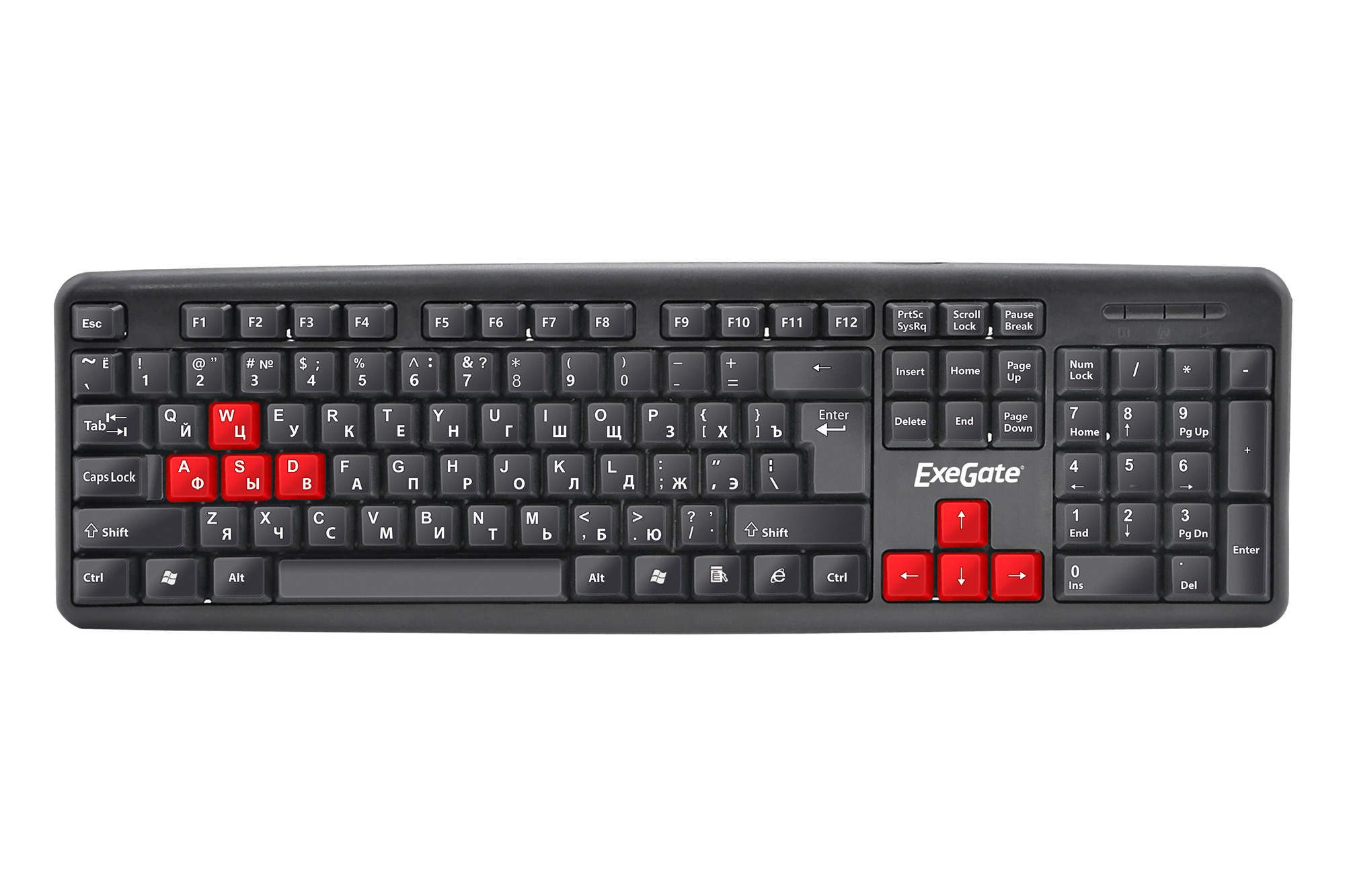 ExeGate - Каталог - Клавиатуры - Клавиатуры стандартные