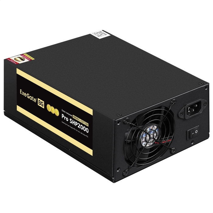 Блок питания 2000W ExeGate Pro SHP2000 mining