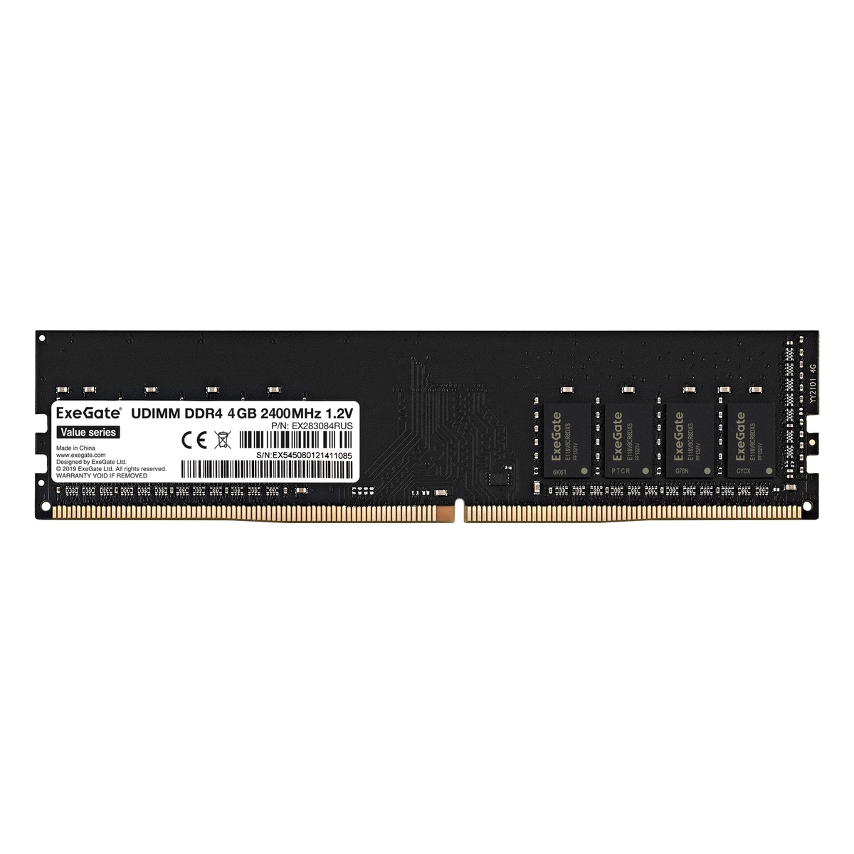 Value DIMM DDR4 4GB <PC4-19200> 2400MHz