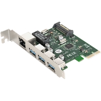  EXE-361 PCI-E 2.0, 3 x USB 3.0 ext + LAN UTP 1000Mbps,  .
