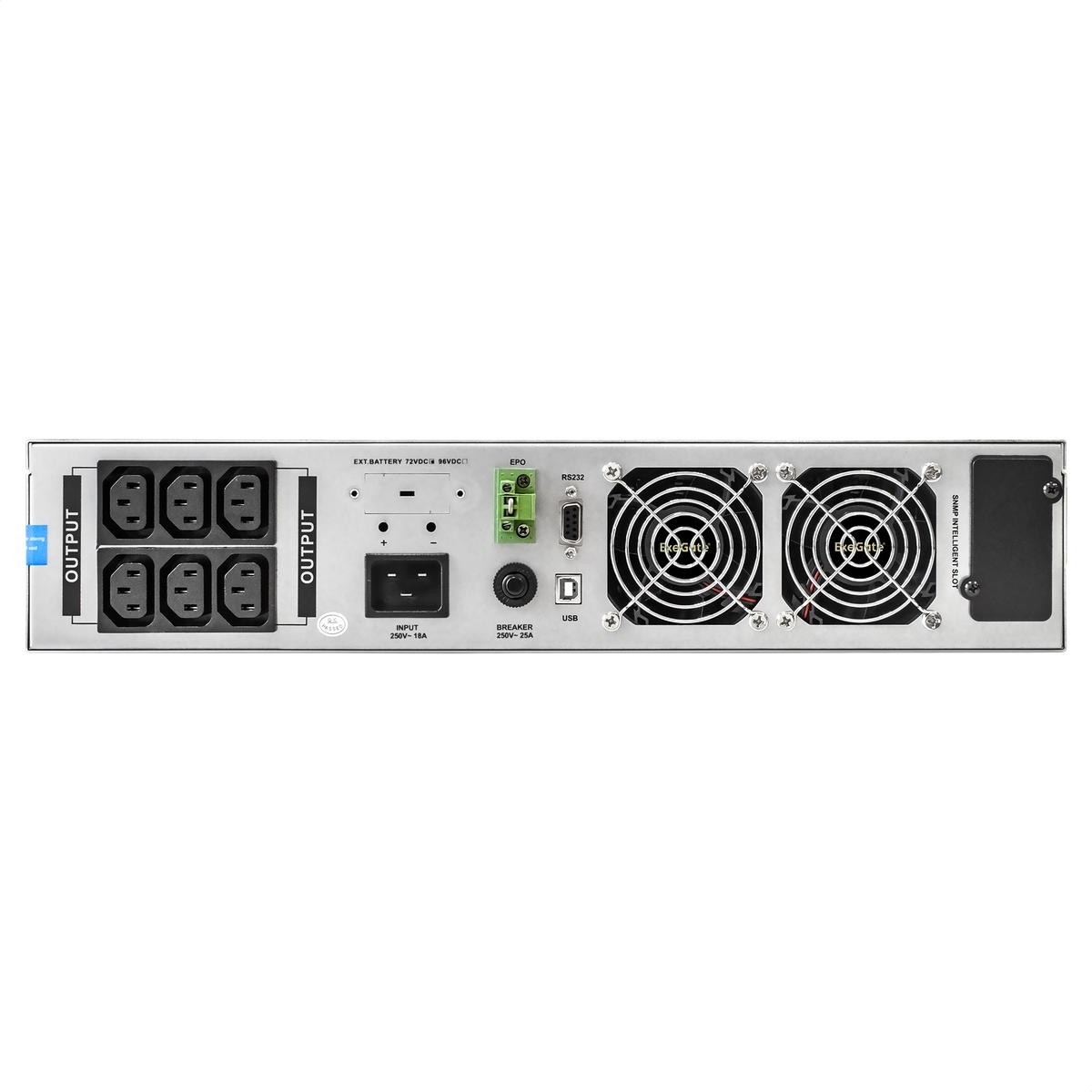  On-line ExeGate PowerExpert ULS-3000.LCD.AVR.C13.USB.RS232.SNMP.2U