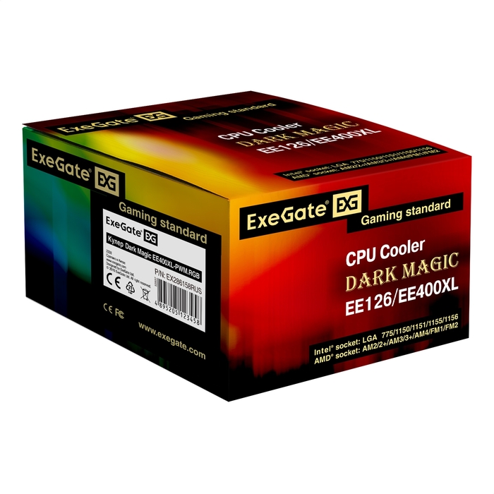  ExeGate Dark Magic EE400XL-PWM.RGB