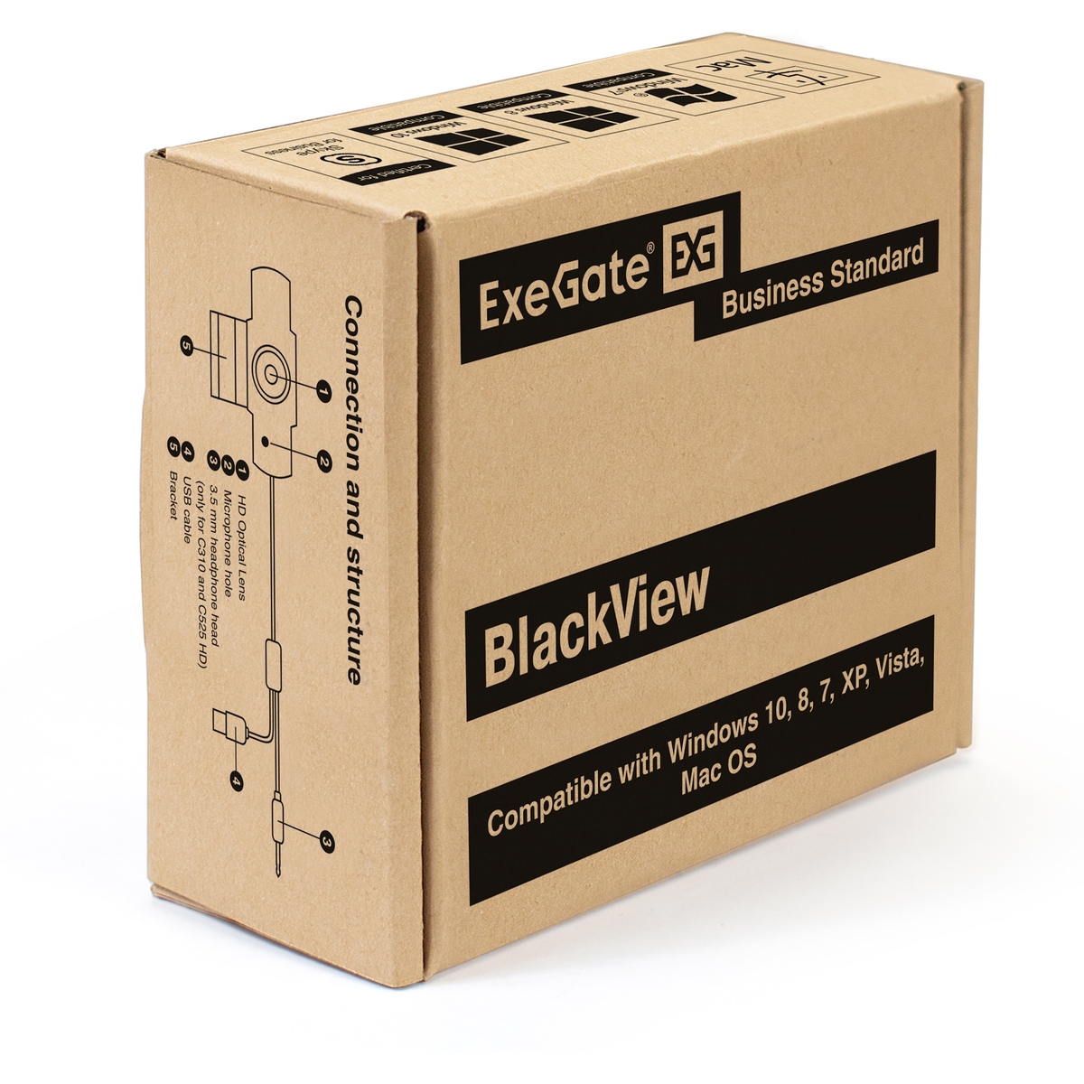 - ExeGate BlackView C525 HD