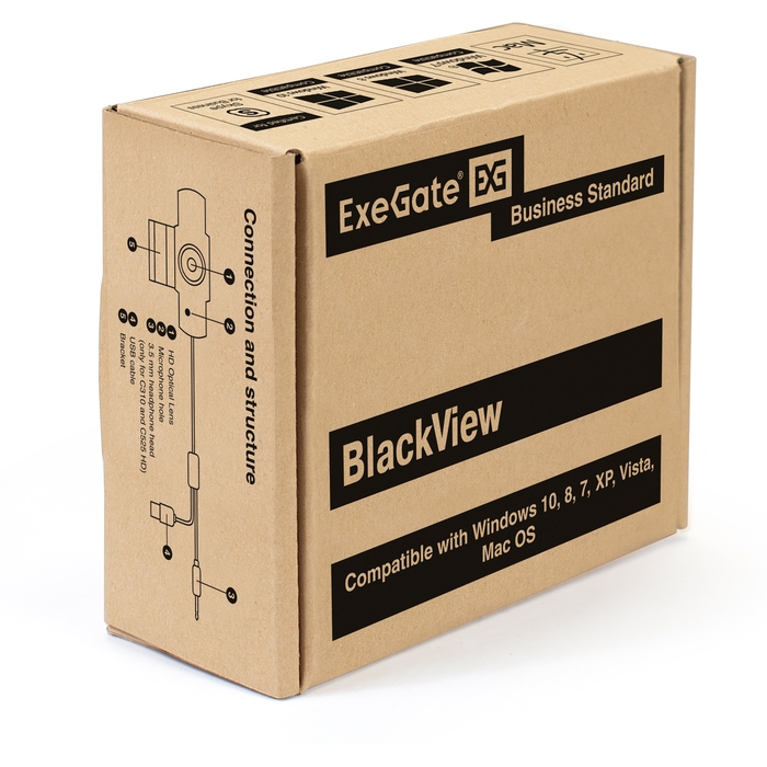 - ExeGate BlackView C525 HD