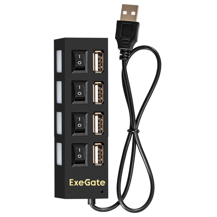 USB- () 4--1 ExeGate DUB-42SW
