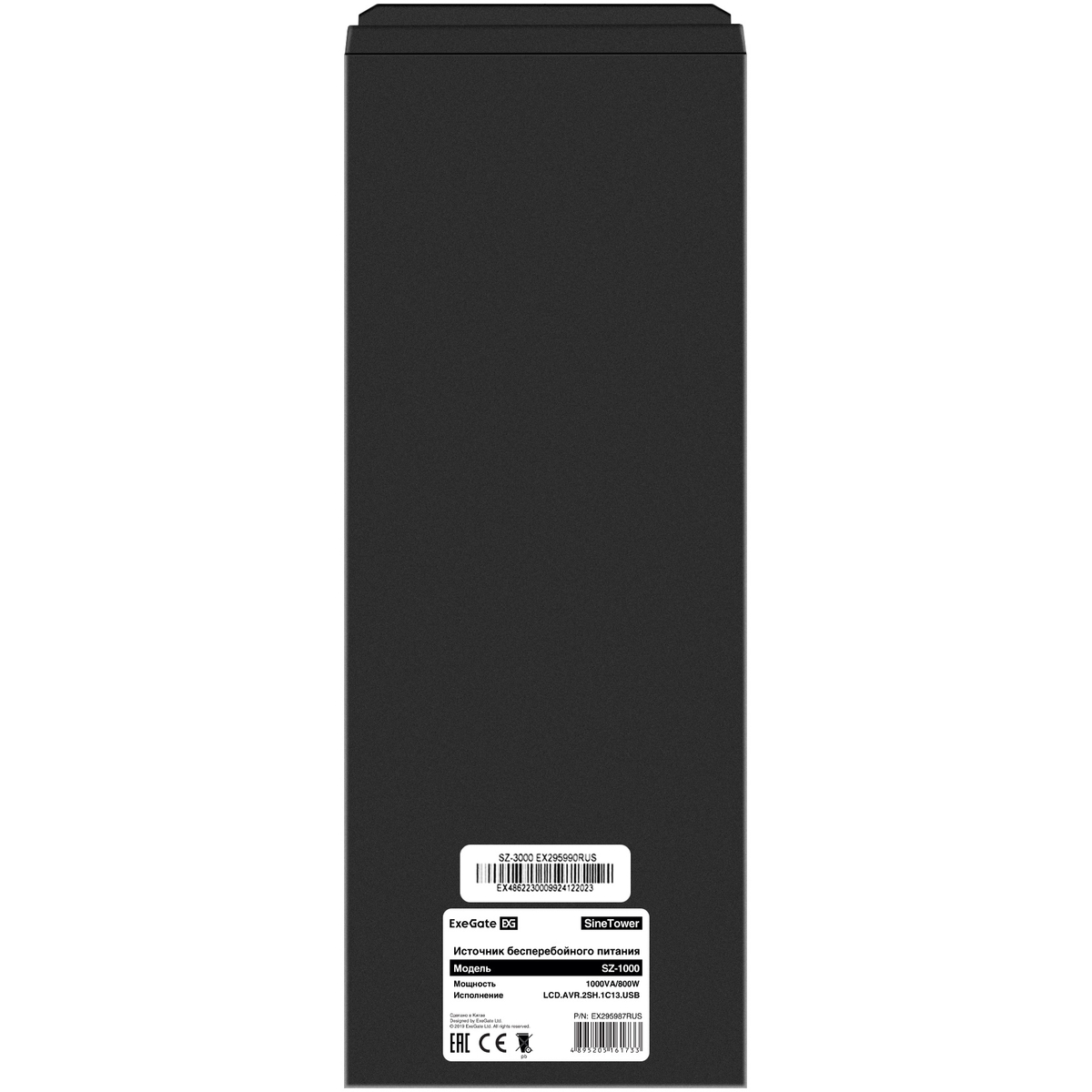  (, ,  ) ExeGate SineTower SZ-1000.LCD.AVR.2SH.1C13.USB