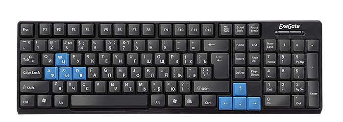 ExeGate - Каталог - Клавиатуры - Клавиатуры стандартные