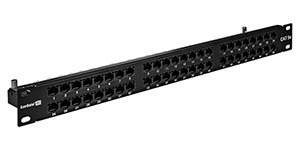 EPPHD-UTP-1U-19-48-8P8C-C5e-110D, 19'', UTP, 48 port, cat.5e