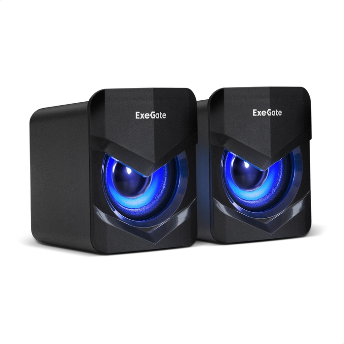 ExeGate Accord 200 USB, 6Вт RMS, 60-20000Гц, синяя подсветка