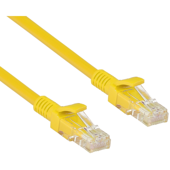 - ExeGate UTP-RJ45-RJ45-5e-0,5M-YL