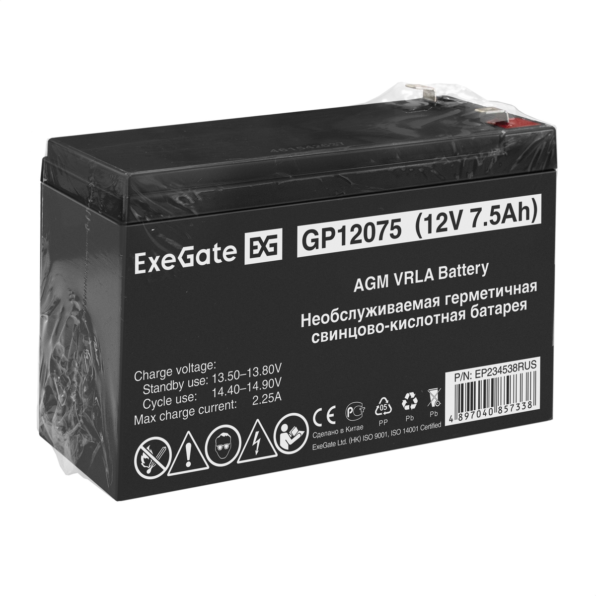 АКБ ExeGate GP12075