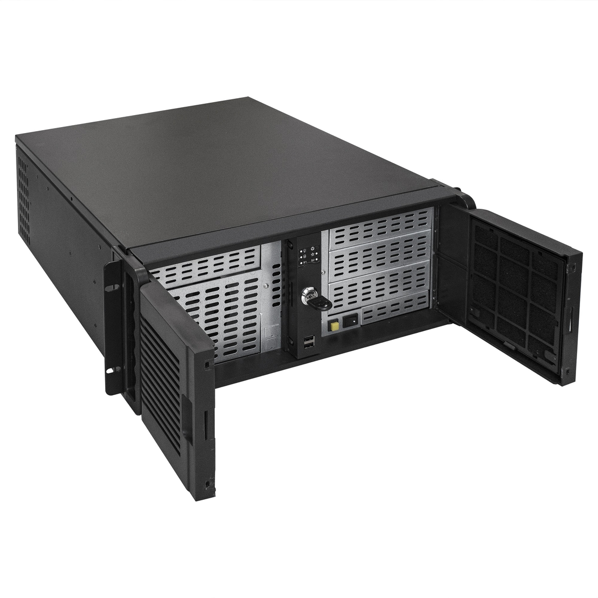 Серверный корпус ExeGate Pro 4U480-15/4U4132/RM-700ADS