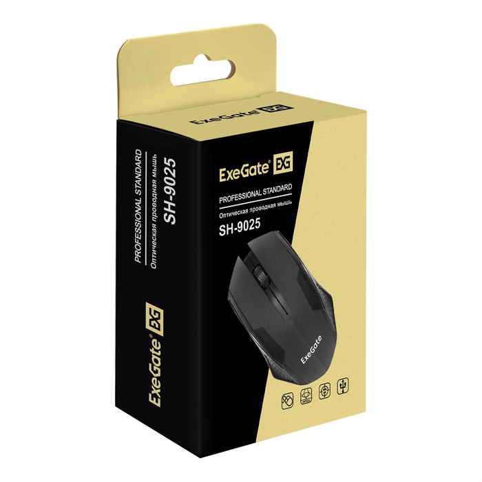 Мышь ExeGate SH-9025 Color box
