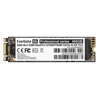 ExeGate NextPro M.2 2280 SATA 480GB 3D TLC M2UV500TS480