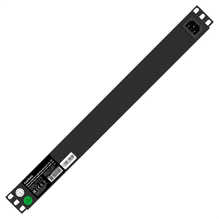 Блок розеток ExeGate ServerPro PDU-19H801 Al-8S-C14-SW