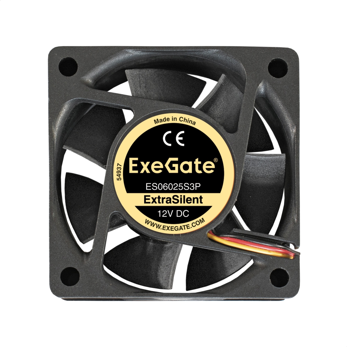 Вентилятор ExeGate ExtraSilent ES06025S3P