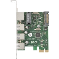  EXE-361 PCI-E 2.0, 3 x USB 3.0 ext + LAN UTP 1000Mbps,  .