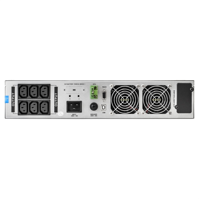ИБП On-line ExeGate PowerExpert ULS-3000.LCD.AVR.C13.USB.RS232.SNMP.2U