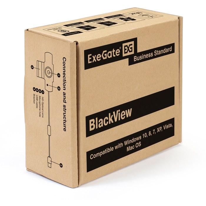 - ExeGate BlackView C525 HD Tripod