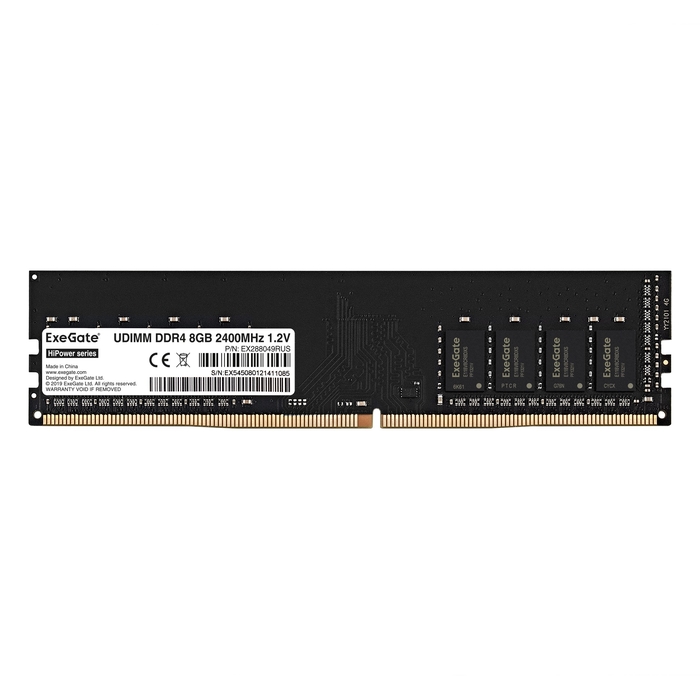 HiPower DIMM DDR4 8GB <PC4-19200> 2400MHz
