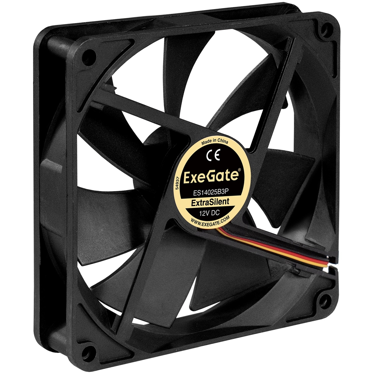 Вентилятор ExeGate ExtraSilent ES14025B3P