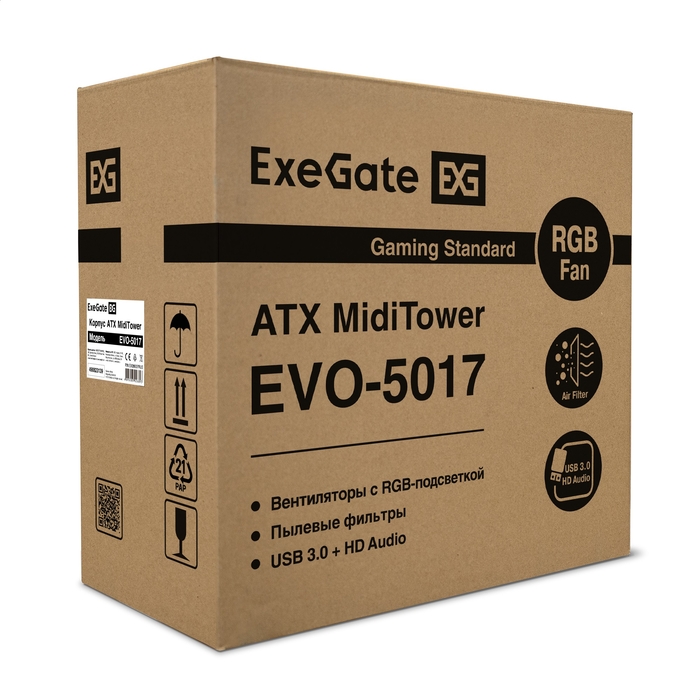  Miditower ExeGate EVO-5017