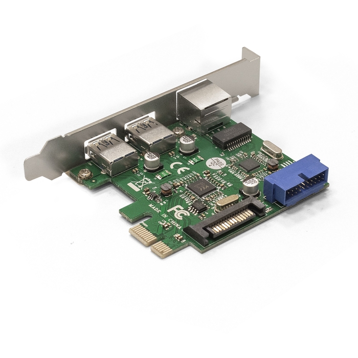 ExeGate EXE-362 PCI-E 2.0, 2 x USB 3.0 ext + 1 x USB 3.0 int + LAN UTP 1000Mbps,  .