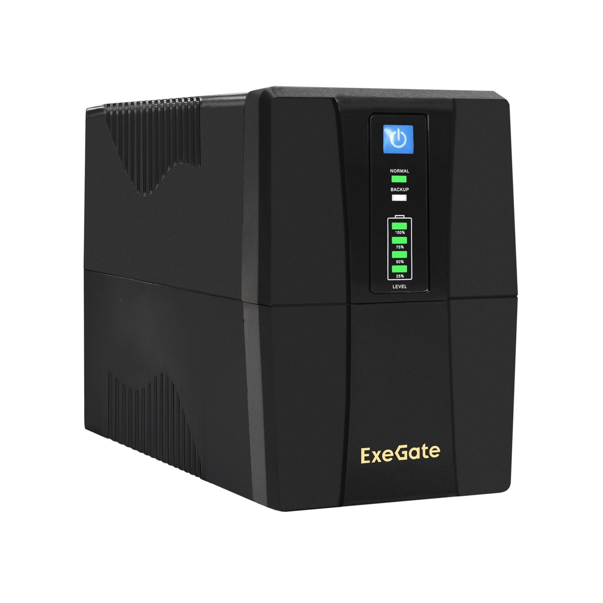 Источник бесперебойного питания ExeGate SpecialPro UNB-600.LED.AVR.2SH.RJ.USB / 600 ВА / 360 Вт / 2 x CEE 7 (евророзетка)