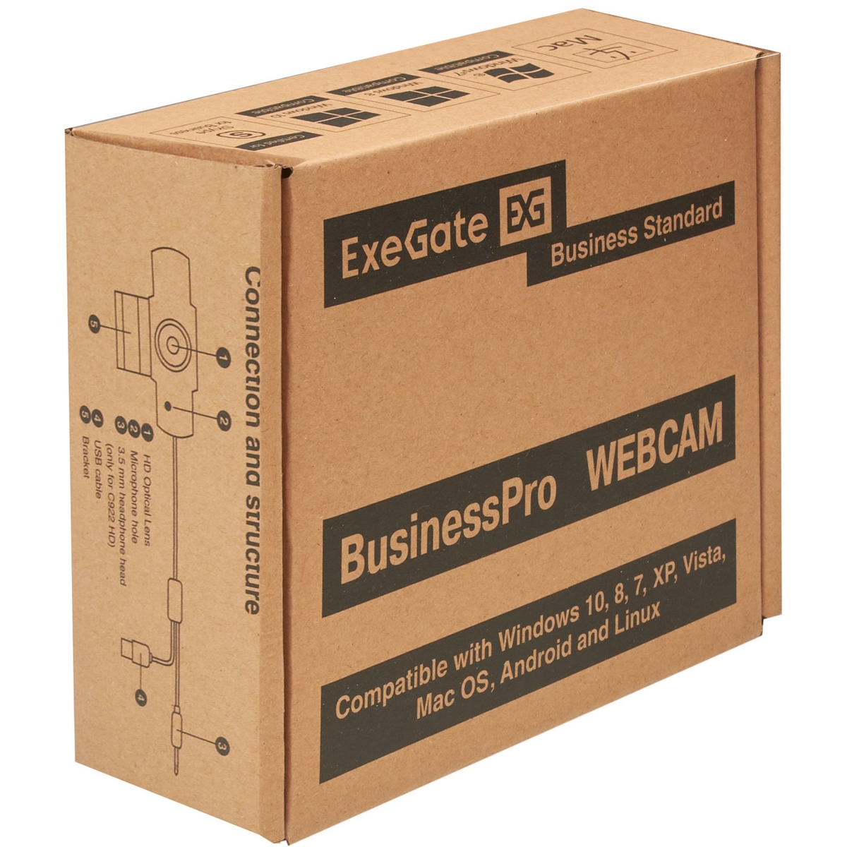 - ExeGate BusinessPro C922 2K Tripod