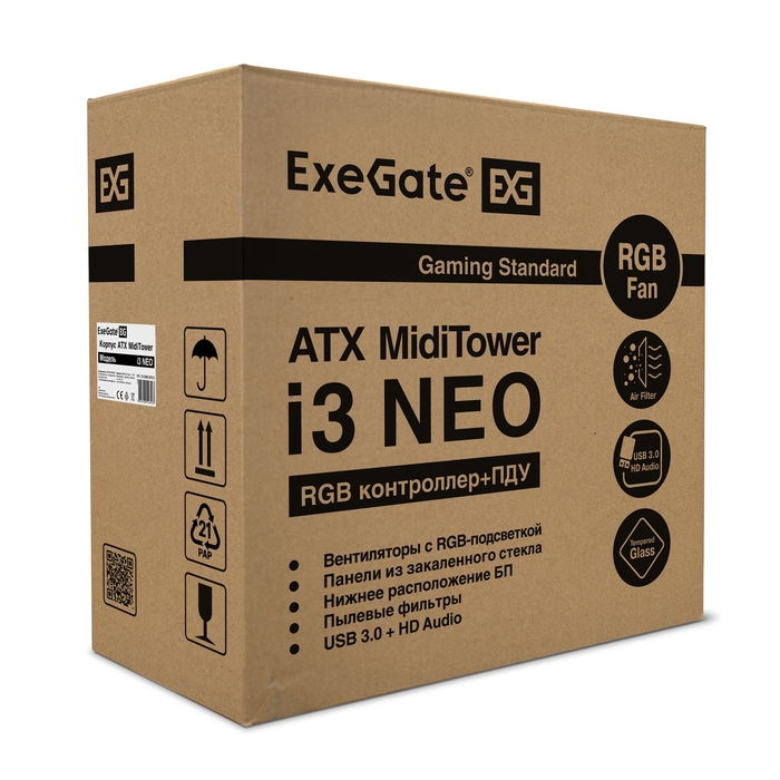  Miditower ExeGate i3 NEO-PPX700