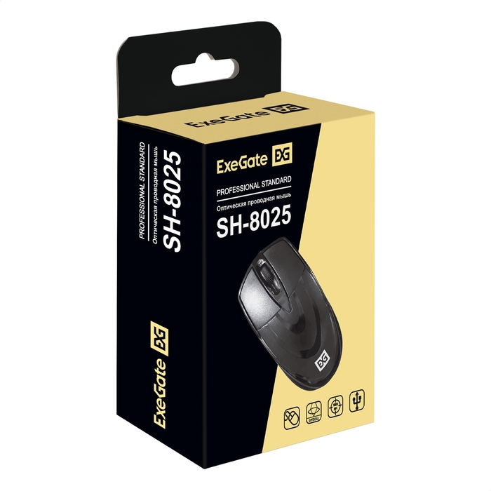 Мышь ExeGate Professional Standard SH-8025 Color box