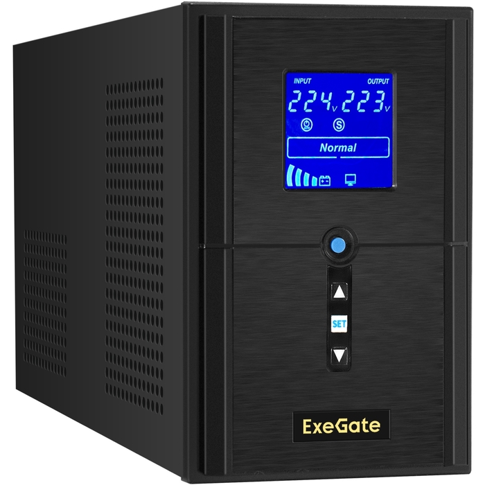 ИБП (инвертор, синус, для котла) ExeGate SineTower SN-1500.LCD.AVR.2SH ...