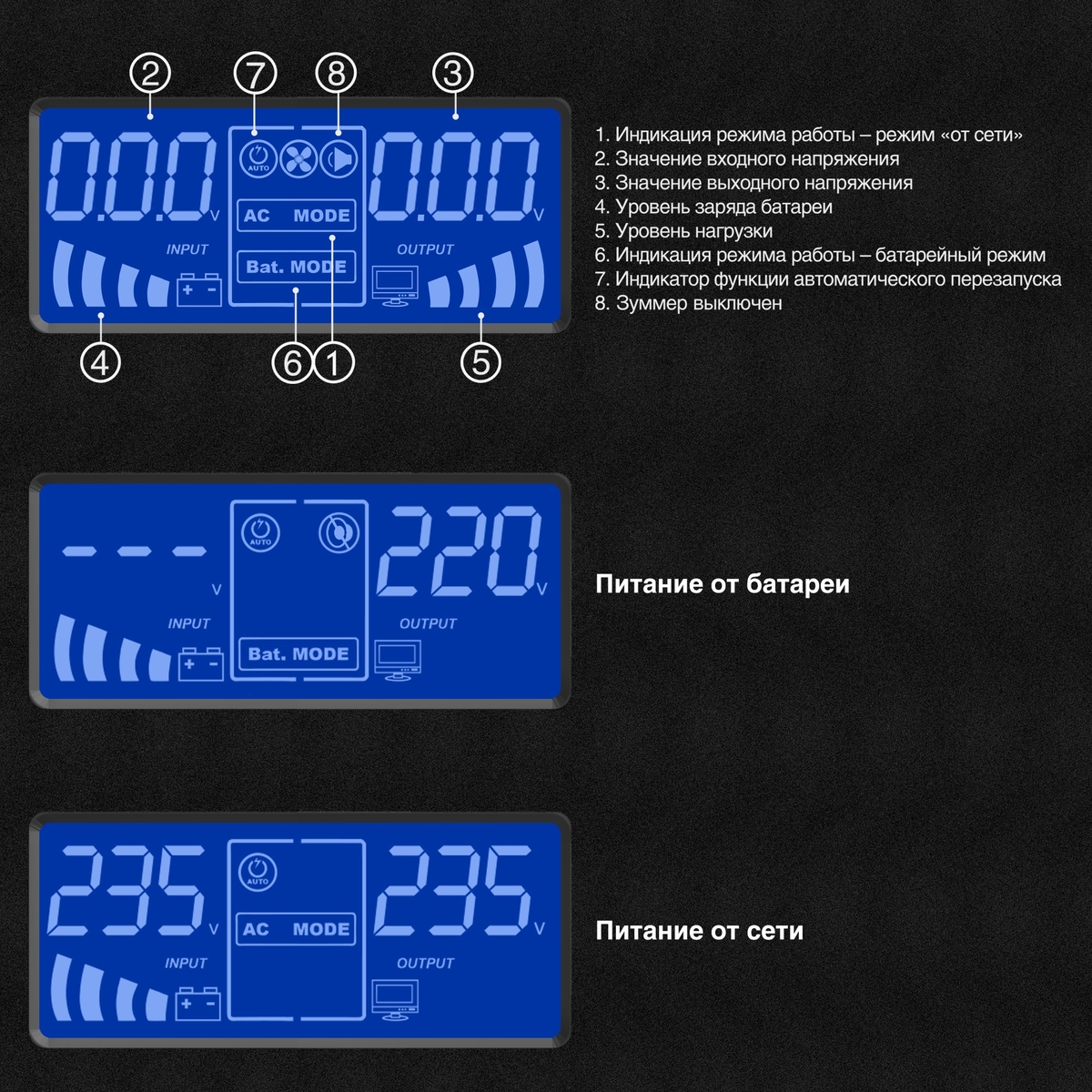  (, ,  ) ExeGate SineTower SZ-600.LCD.AVR.1SH