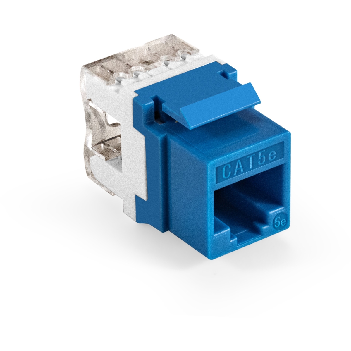 Модуль-вставка Keystone Jack RJ-45 ExeGate KJ-8P8C-U-C5e-180-Dual
